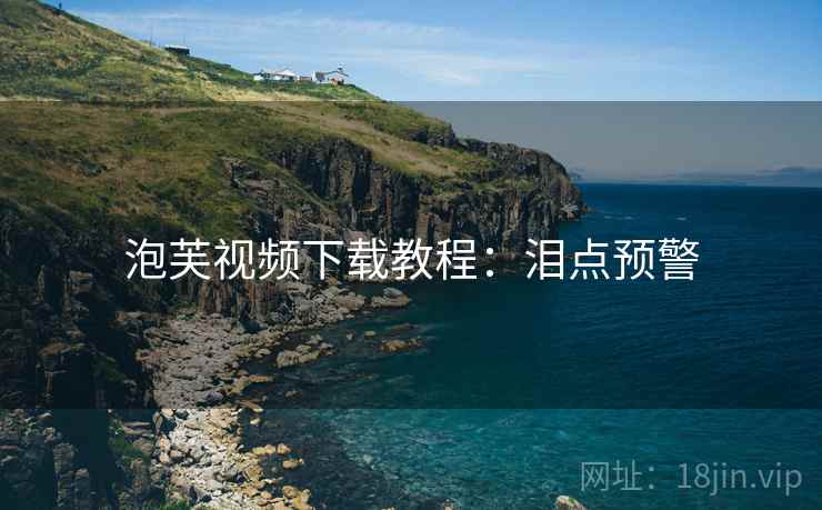 泡芙视频下载教程：泪点预警