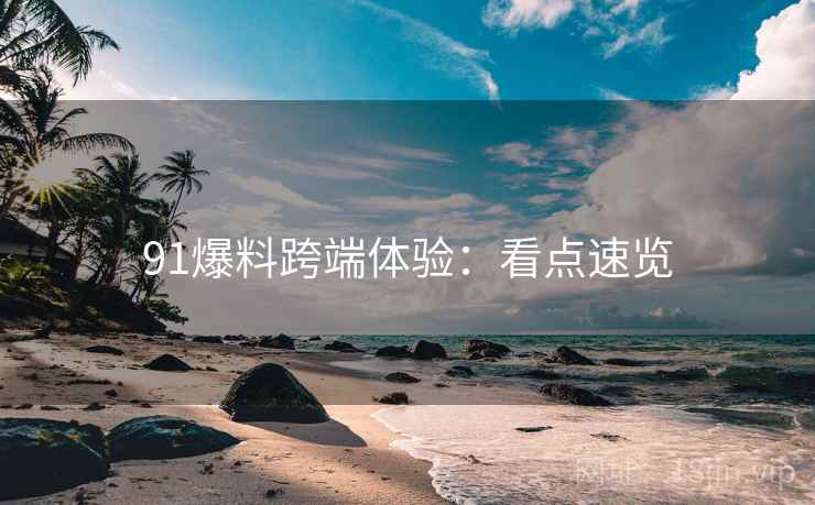 91爆料跨端体验：看点速览