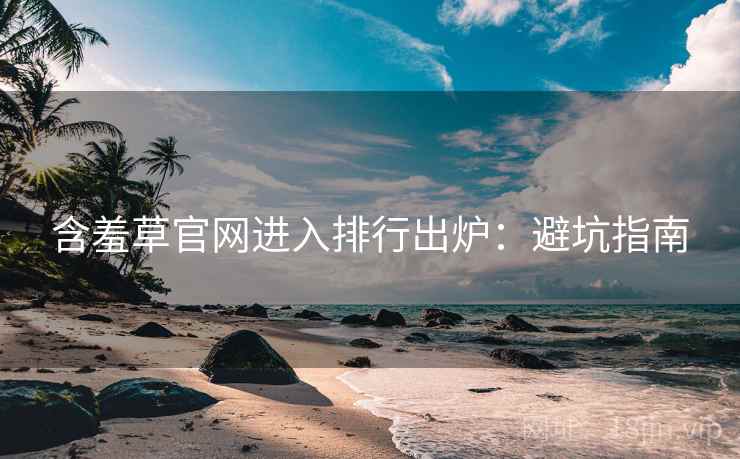 含羞草官网进入排行出炉：避坑指南